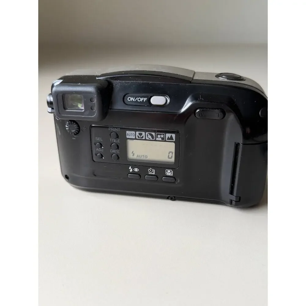 Minolta Vectis 40 Point And Shoot Camera APS Film 30-120mm Zoom 90s WORKS